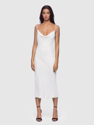 Simple Slip Dress Ivory