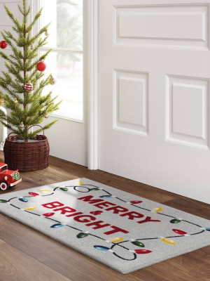 20"x34" Merry And Bright Light Accent Rug - Wondershop™