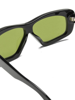 Brain Dead Kopelman Sunglasses - Black/black