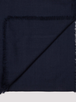 Loewe Frayed-edge Scarf