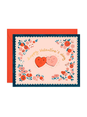 Valentine Hearts Card