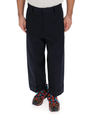 Alexander Mcqueen Wide Leg Trousers