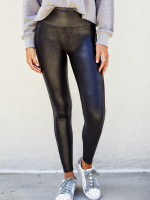 Spanx Faux Leather Leggings