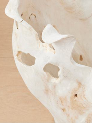 Bleached Sculptural Bowl