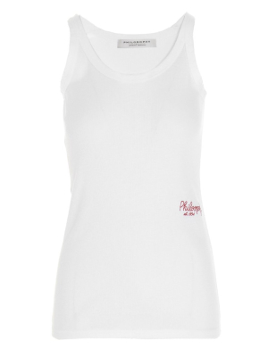 Philosophy Di Lorenzo Serafini Logo Tank Top