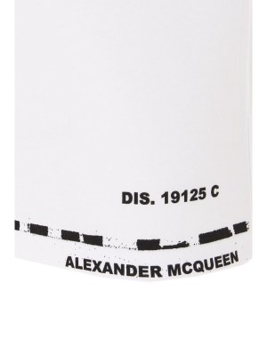 Alexander Mcqueen Graffiti Logo T-shirt