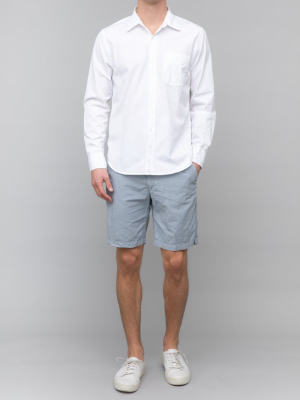 Men's Poplin Standard Shirt White