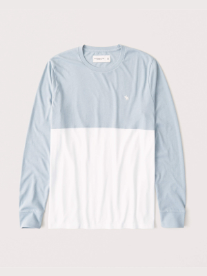 Long-sleeve Icon Crew Tee