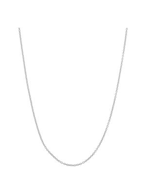 Adjustable Cable Chain In Sterling Silver - 16" - 22"