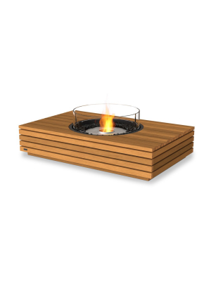 Martini Teak Fire Table Set