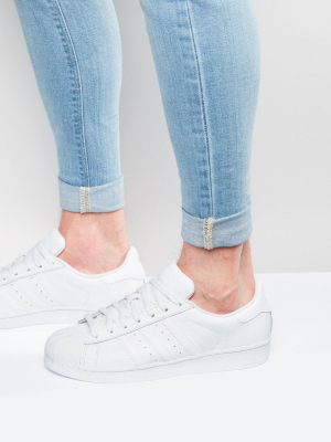 Adidas Originals Superstar Sneakers In White