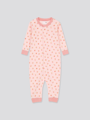 Newborn Joy Of Print Long-sleeve One-piece Outfit