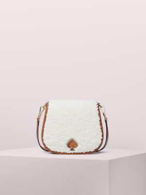 Suzy Fluffy Large Saddle Bag