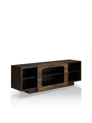 63" Dimanche Tv Stand Dark Wenge - Homes: Inside + Out