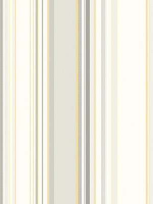 Cape Elizabeth Grey Stripe Wallpaper From The Seaside Living Collection By Brewster Home Fashions