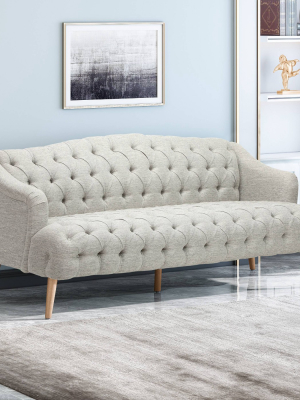 Adelia Contemporary Tufted Sofa - Christopher Knight Home