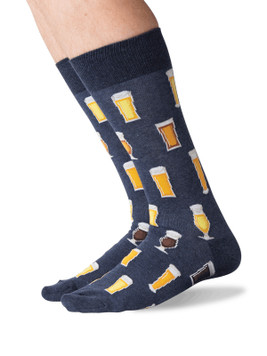 Men's Beer Crew Socks