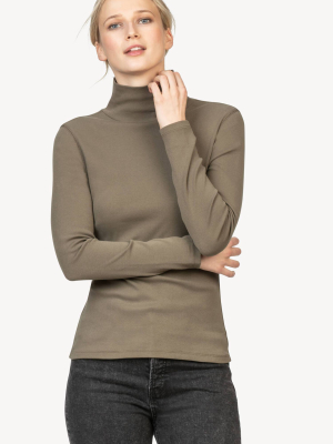 Long Sleeve Turtleneck Tee