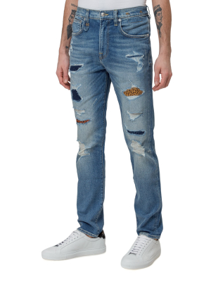 R13 Patchwork Detailed Jeans