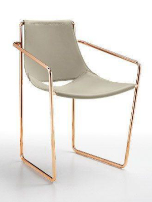 Apelle P M Cu Armchair By Midj