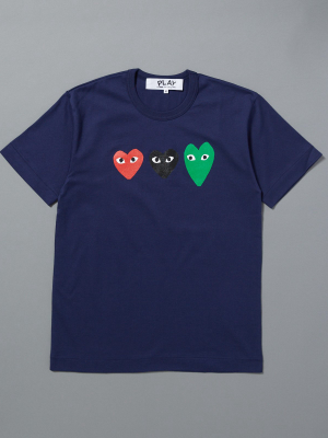 Triple Heart T-shirt