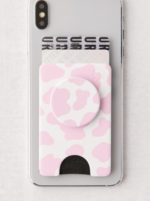 Popsockets Uo Exclusive Strawberry Milkshake Popwallet+ And Phone Stand