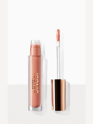 Iconic London Lip Plumping Gloss Nearly Nude