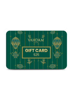 Vahdam E-gift Card 25