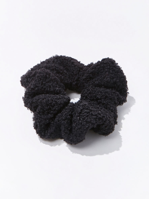 Faux Shearling Scrunchie