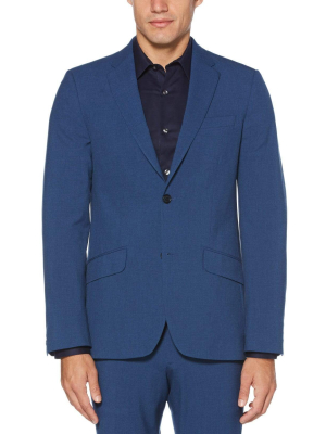 Slim Fit Washable Solid Suit Jacket
