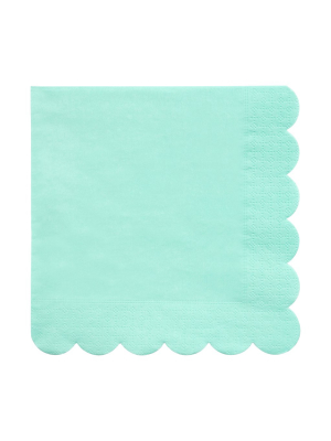 Meri Meri Mint Large Napkins