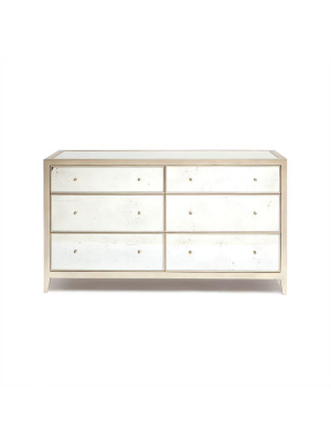 Mia 60" Dresser Palladian Silver