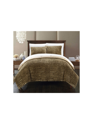 3pc Queen Caimani Comforter Set