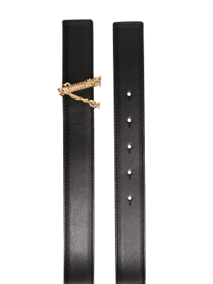 Versace Virtus Barocco V Buckle Belt