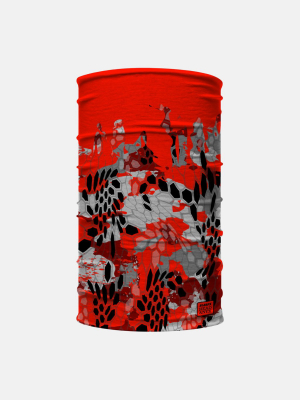 Incognito Red Dart Camo Neck Gaiter