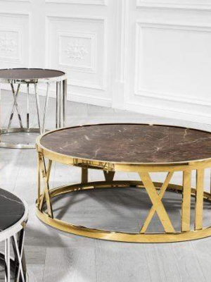 Eichholtz Baccarat Coffee Table - Gold & Brown