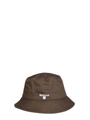 Barbour Logo Embroidered Bucket Hat