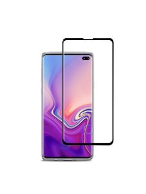 Valor 3d Curved Tempered Glass Lcd Screen Protector Film Cover For Samsung Galaxy S10 Plus, Black