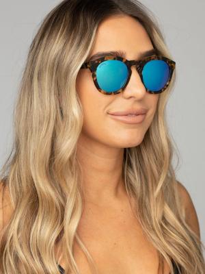 Buddylove Val Acetate Framed Sunglasses - Blue