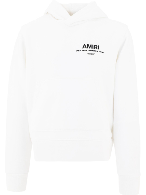 Amiri Logo Print Hoodie