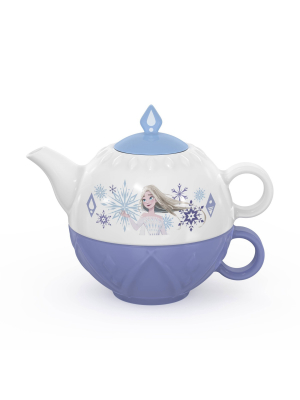 Frozen 2 2pc Stacking Ceramic Tea Set - Zak Designs