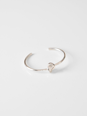 Bowline Cuff Bracelet / Silver