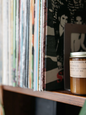Teakwood & Tobacco Candle By P.f. Candle Co.