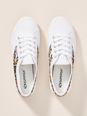 Superga Leopard Stripe Sneakers