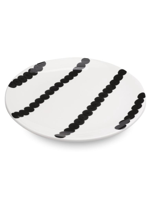 Dalmata Dot Large Plate (set Of 2)