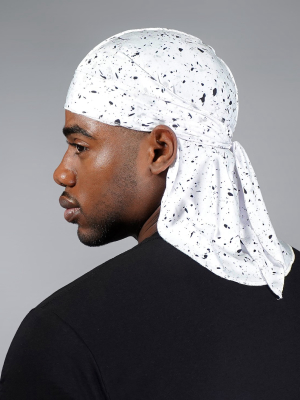 Concrete White Sports Durag