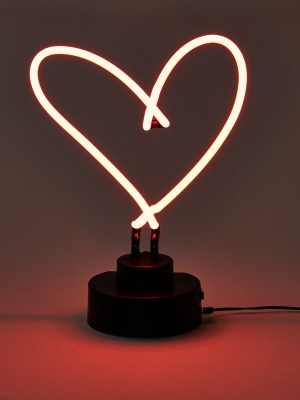 Neon Heart Lamp