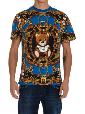 Moschino Teddy Print Crewneck T-shirt