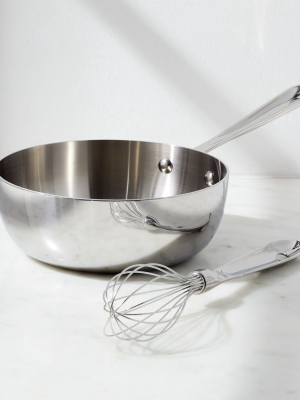 All-clad ® D3 Stainless Steel 2-qt. Saucier With Whisk