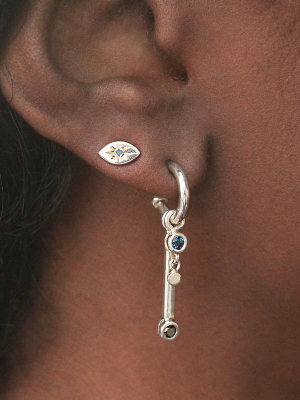 Tiny Evil Eye Stud (single)